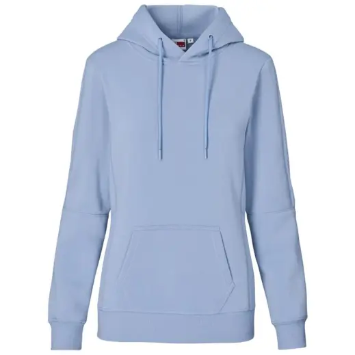 Ladies Vital Hooded Sweater Blue Front